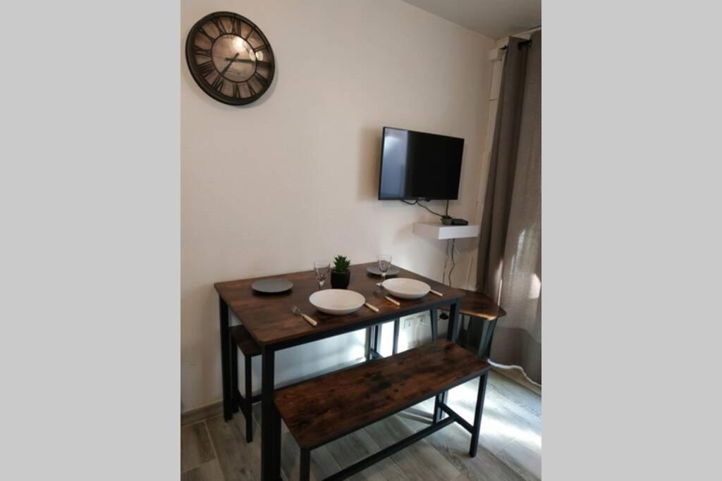 Studio Climatise, 50 M De La Prom, Wifi Nizza Exterior foto